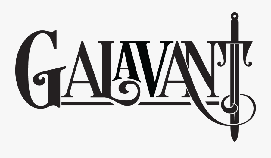 Logo Galavant-bw - Calligraphy, Transparent Clipart