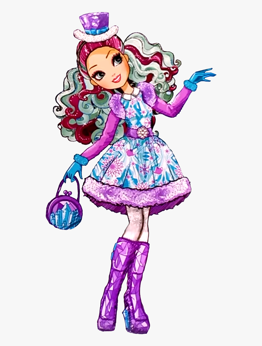 Ever After High Winter Characters, Transparent Clipart