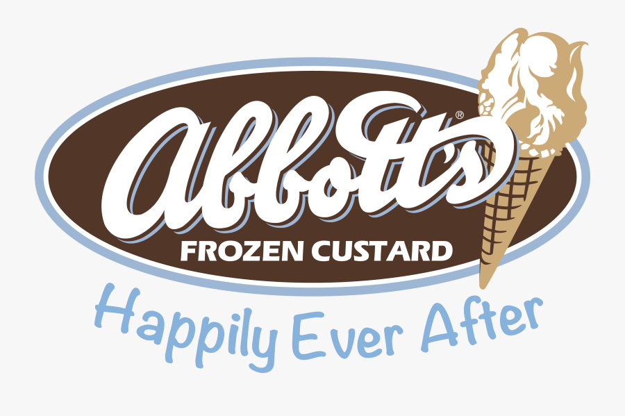 Transparent Frozen Png Logo - Abbott's Frozen Custard Logo, Transparent Clipart