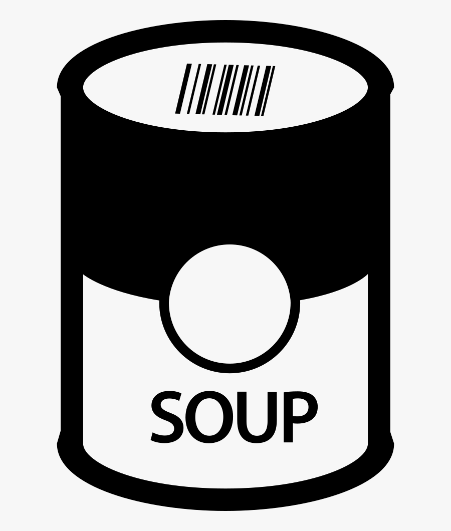Soup Clipart Svg - Soup Can Svg, Transparent Clipart