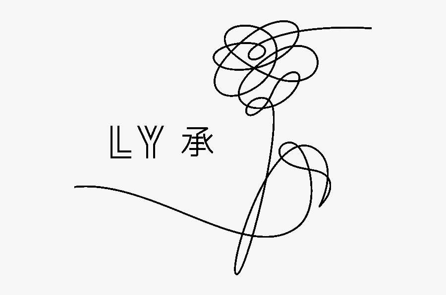 Description De L"image Love Yourself Her Logo Bts - Love Yourself Her, Transparent Clipart