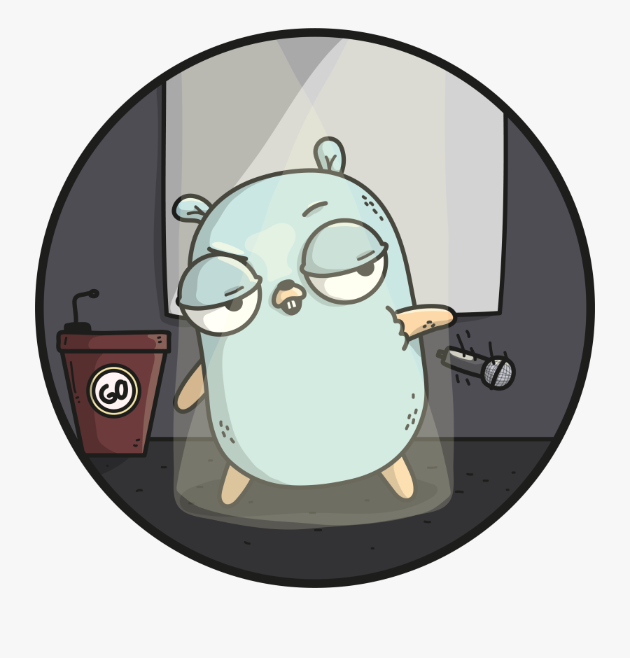 Gophers Go Micdrop, Transparent Clipart