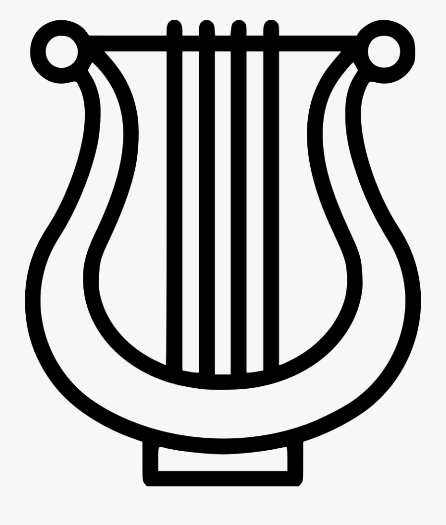 Lyre Music Instrument Audio Sound, Transparent Clipart