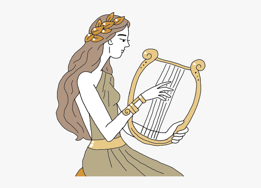 Lyre - Illustration, Transparent Clipart
