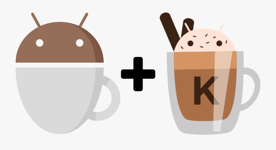 Espresso Android, Transparent Clipart