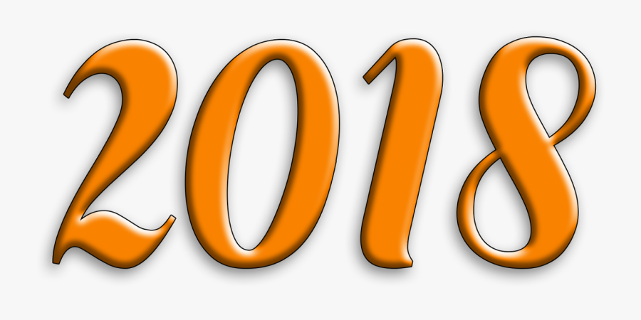 Happy New Year 2018 Free Download 3d Wallpapers , Png, Transparent Clipart