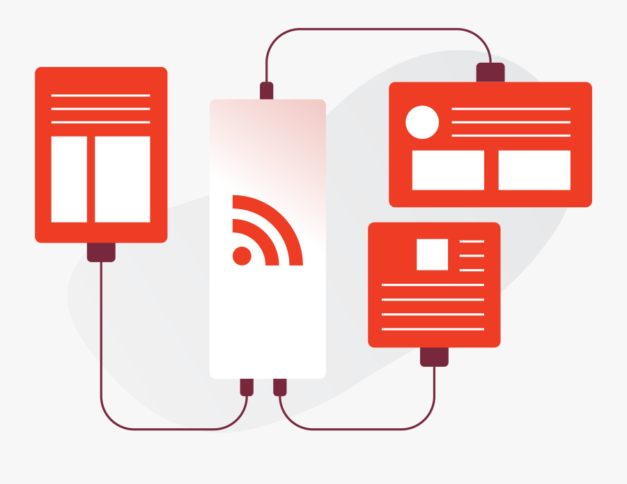 How To Connect Any Rss Feeds And Repost Content To, Transparent Clipart