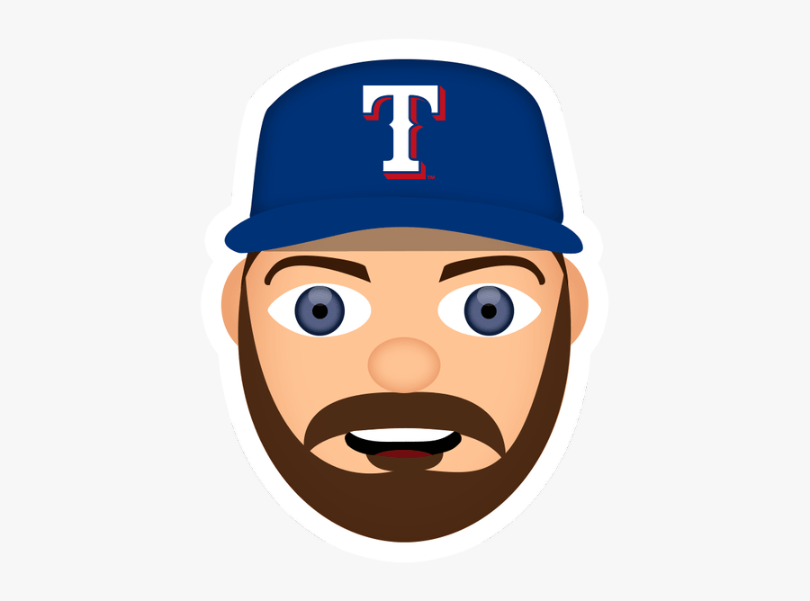 Texas Rangers Sticker - Texas Rangers Cartoon, Transparent Clipart