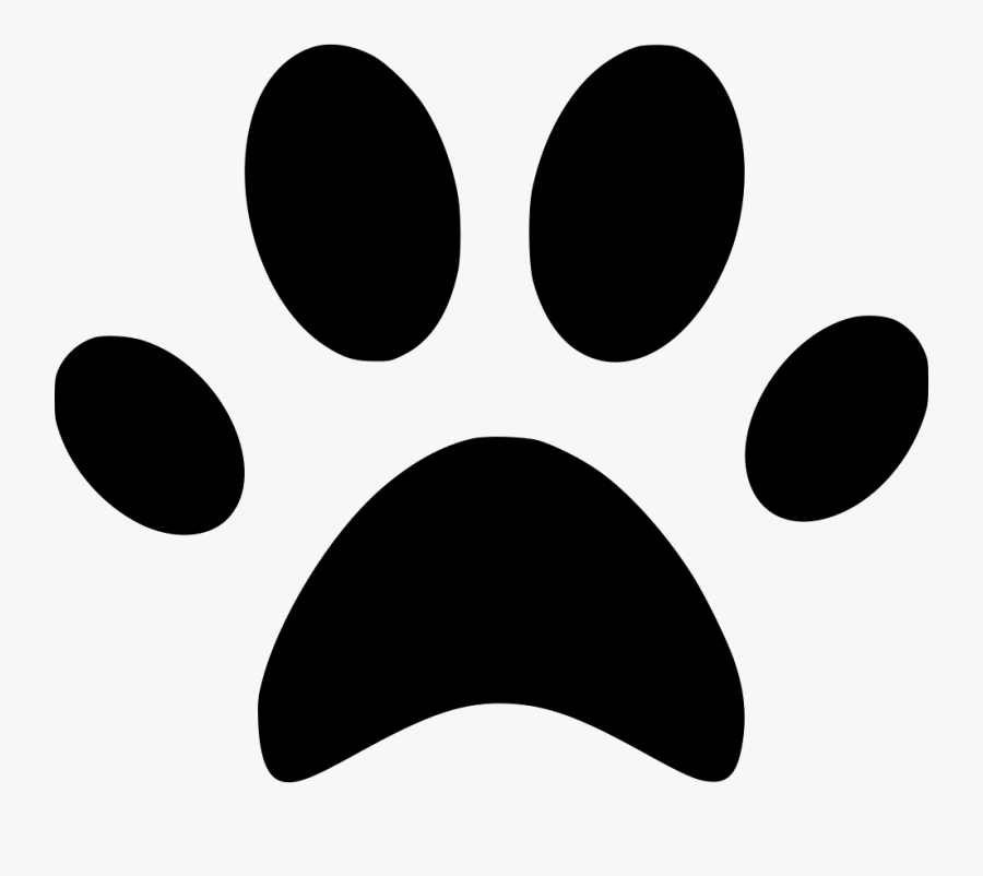Animal Footprint - Impronta Gatto Da Colorare, Transparent Clipart