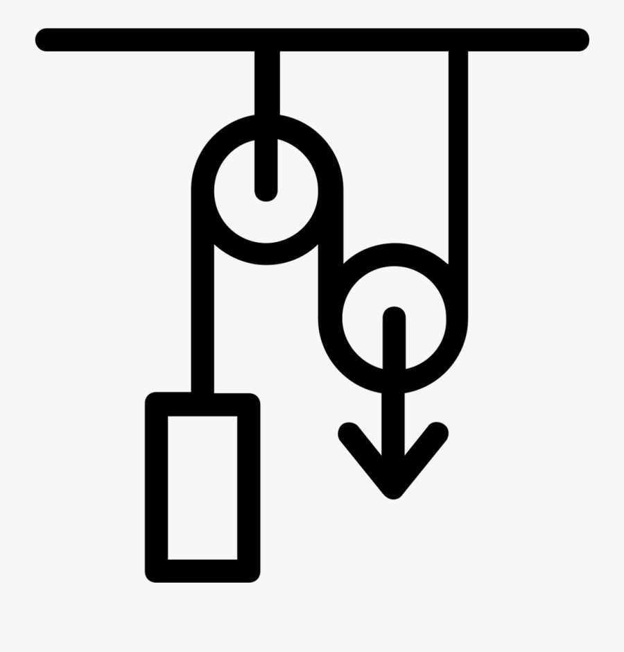 Img - Pulley, Transparent Clipart
