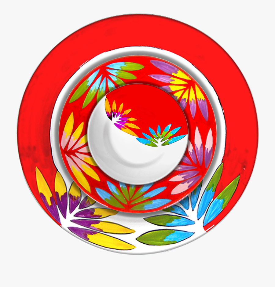 Table Set Hawaii - Circle, Transparent Clipart