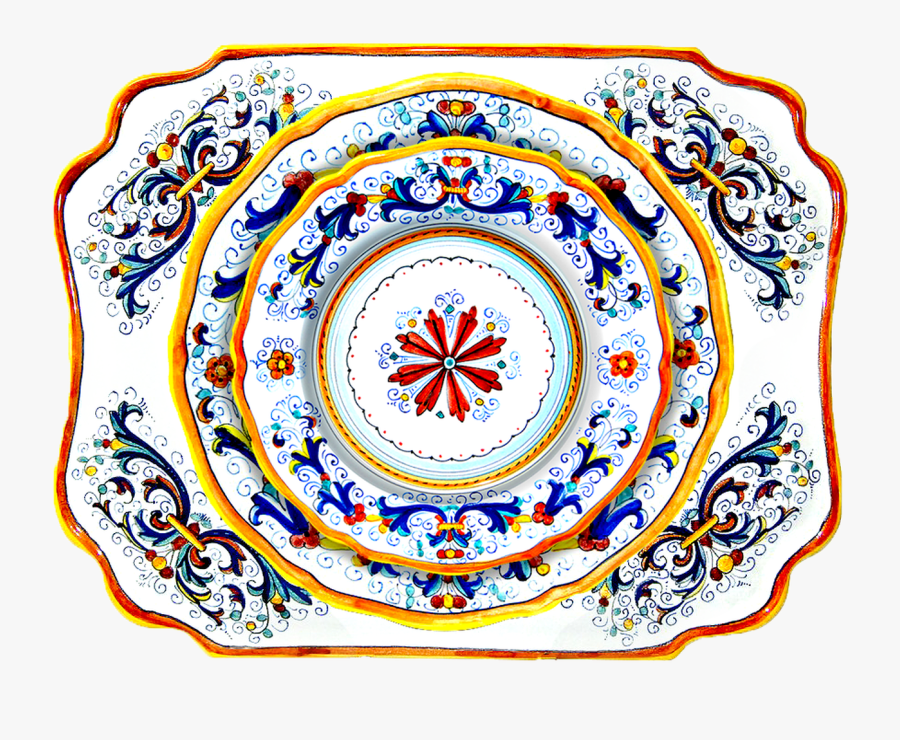 Table Set Ricco Deruta - Circle, Transparent Clipart