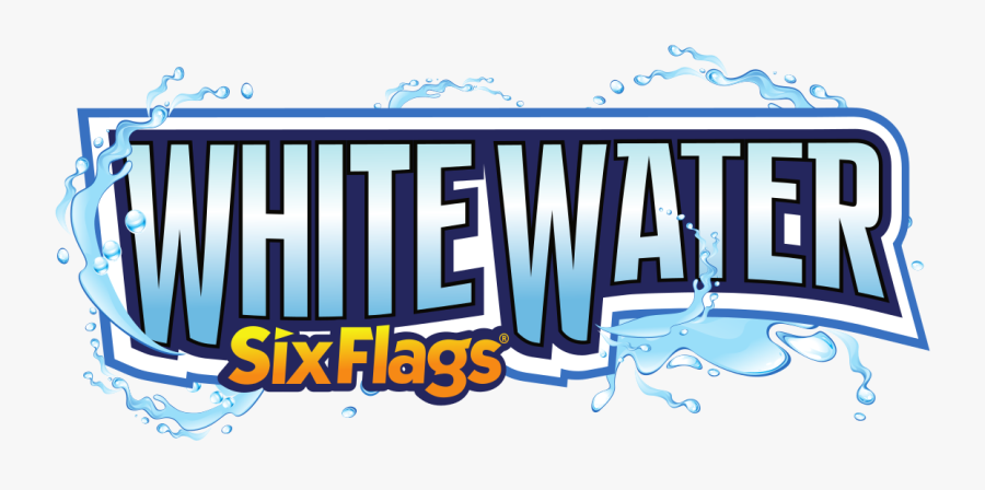 Six Flags White Water Logo Clipart , Png Download - Six Flags White Water Logo, Transparent Clipart