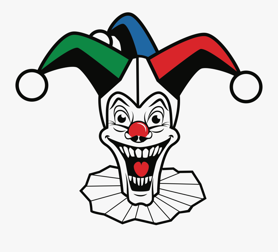 Line Art,performing Arts,art - Joker Clipart Black And White, Transparent Clipart