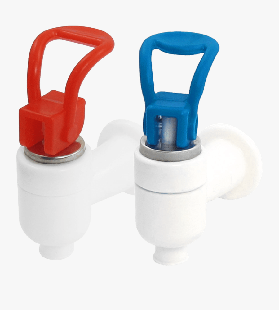 Dispenser Taps Set Red Blue Female Landmark Ⓒ - Voltas Water Dispenser Tap, Transparent Clipart