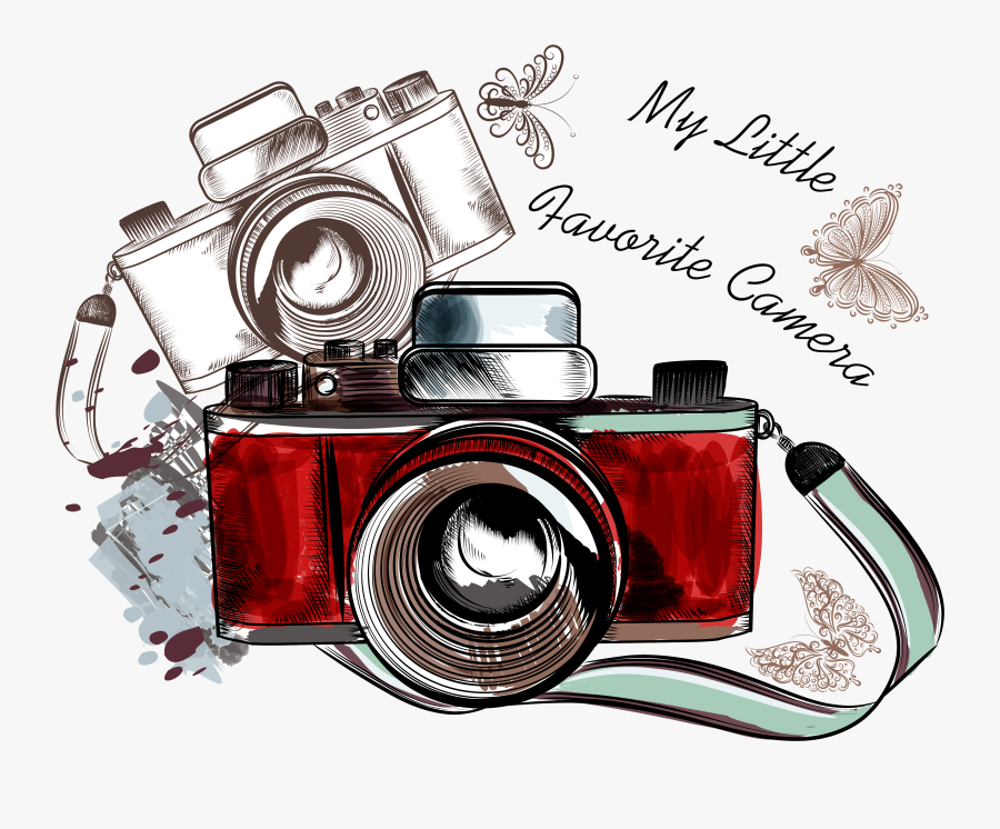 Camera Free Hq Image Clipart - Transparent Vintage Camera, Transparent Clipart