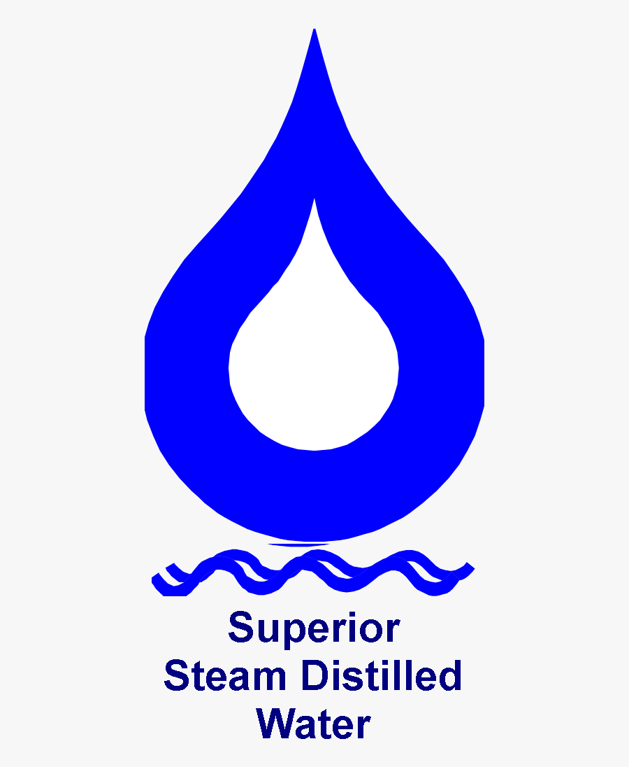 Distilled Drop Blue, Transparent Clipart