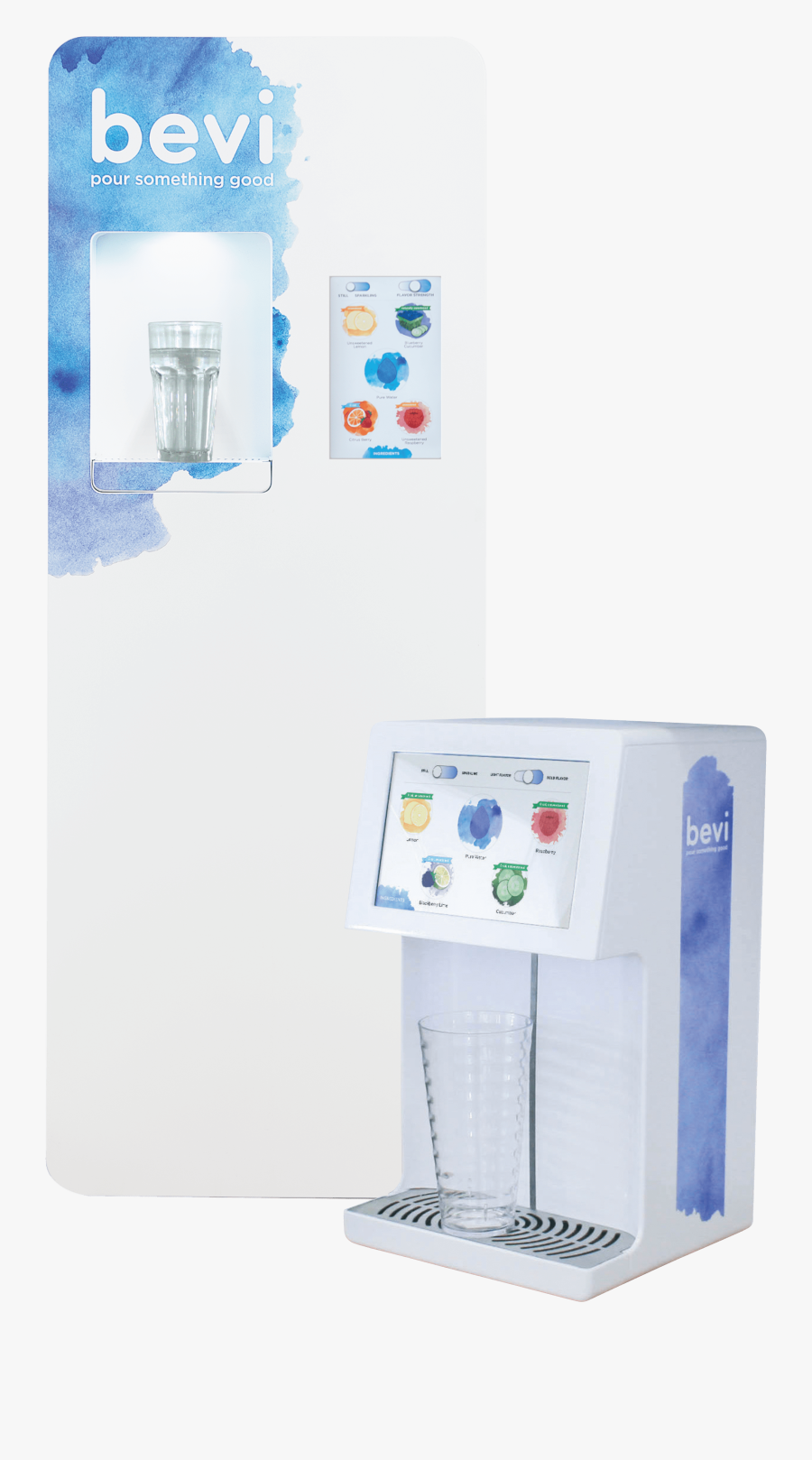 Quench By Bevi Freestanding Countertop Machine - Bevi Water, Transparent Clipart