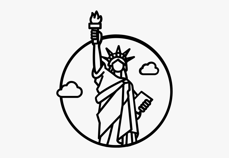 "
 Class="lazyload Lazyload Mirage Cloudzoom Featured - New York Statue Of Liberty Drawing Easy, Transparent Clipart