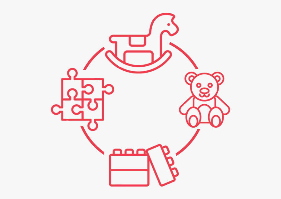Toy Store Icons, Transparent Clipart