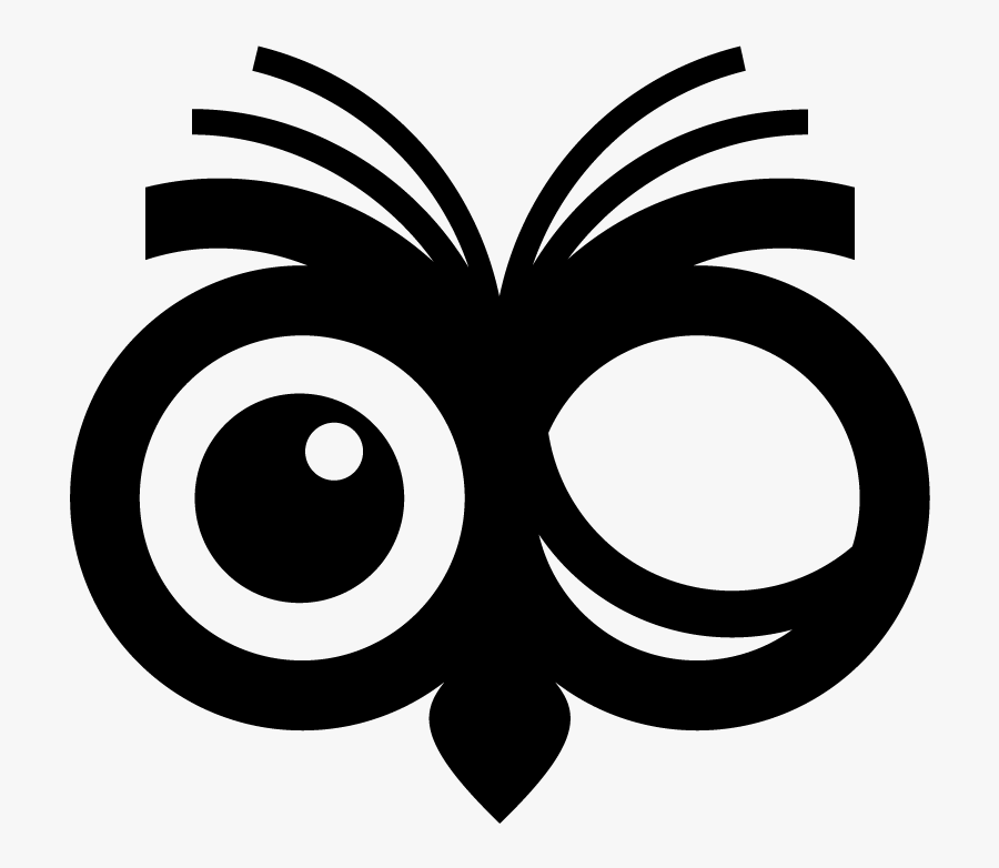 Winking Owl Clip Art, Transparent Clipart