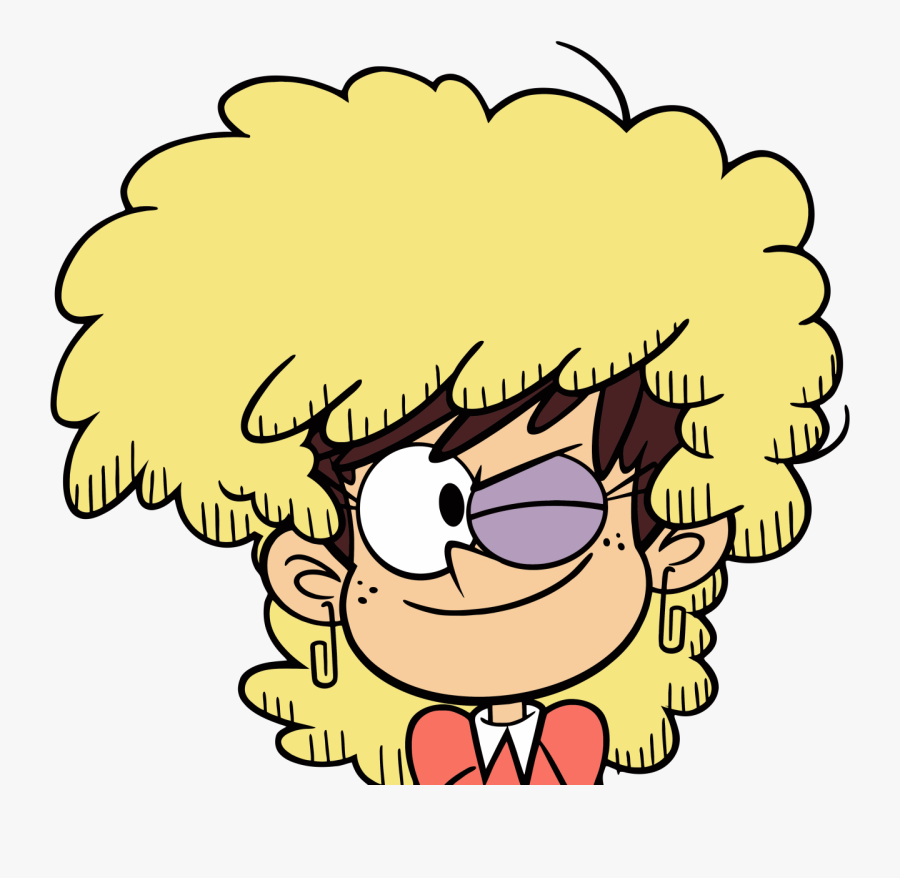 Luna Winking - Lincoln And Rita, Transparent Clipart