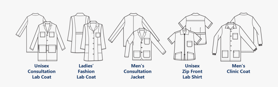 Transparent Lab Coat Png - Line Art, Transparent Clipart