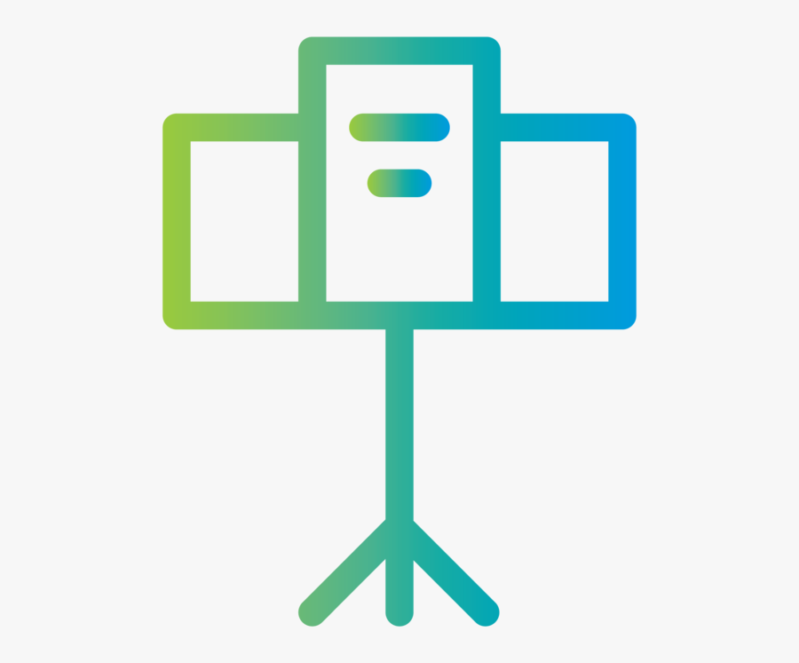 Musicstand G B 01 - Graphics, Transparent Clipart