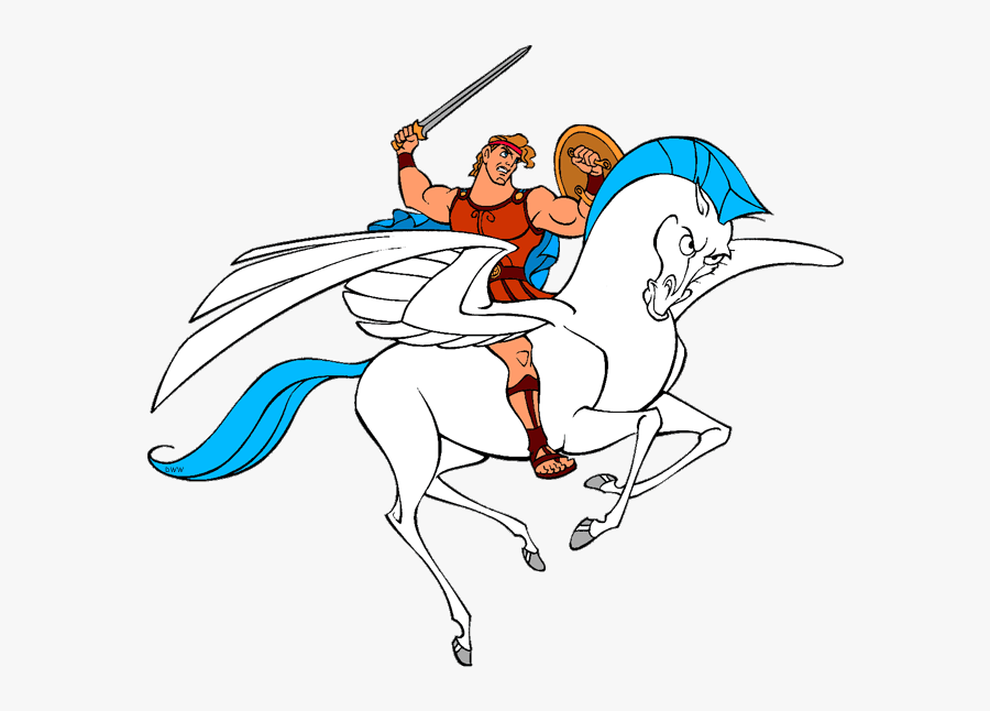 Hercules Clipart Clip Art - Hercules Y Pegaso Disney, Transparent Clipart