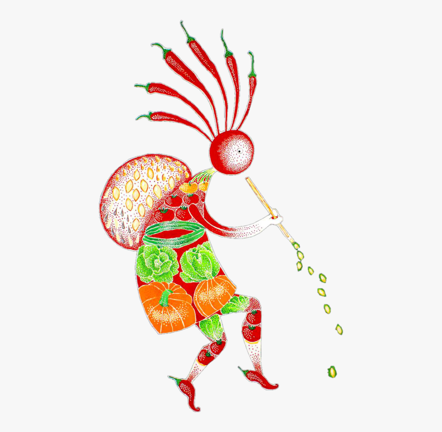 Kokopelli, Transparent Clipart