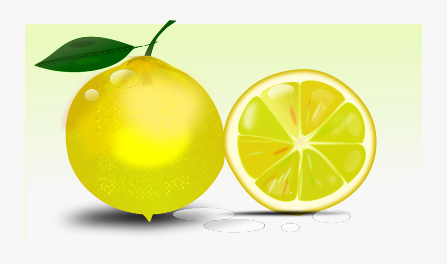 Lemon - Limon Dibujo A Color, Transparent Clipart