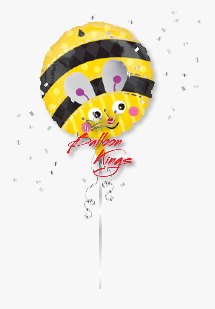 Transparent Cute Bee Png - Honey Bee First Birthday Bee Theme, Transparent Clipart