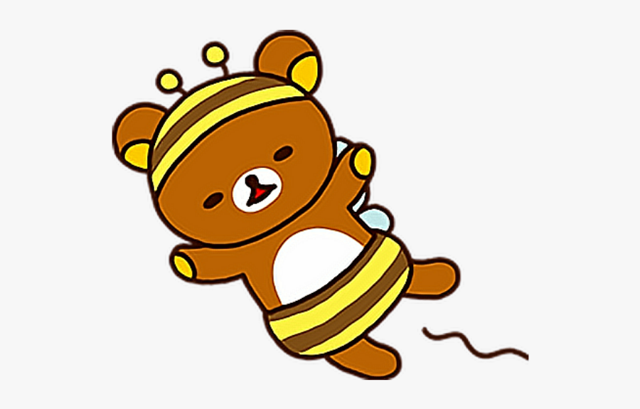 #rilakkuma #rilakkumafriends #bear #kawaii #cute #bee - Rilakkuma, Transparent Clipart