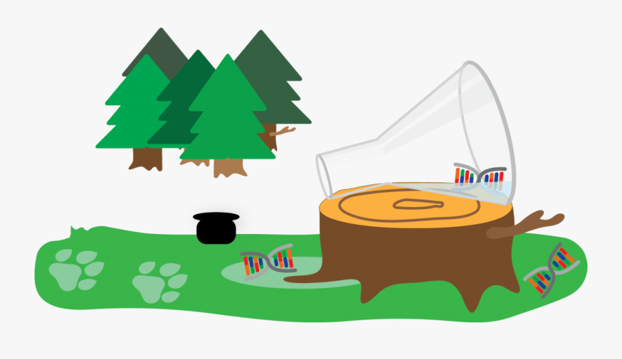 Flask Of Spilled Dna As An Analogy For Genetic Privacy, Transparent Clipart