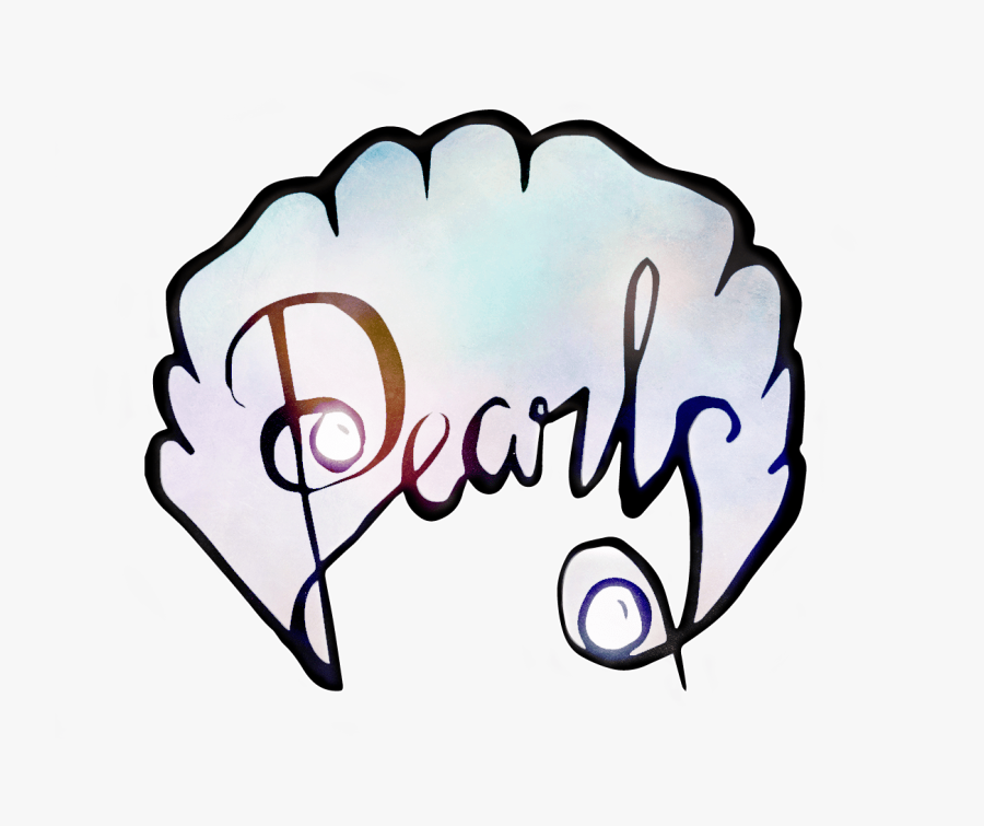 Newborn Pearls - Calligraphy, Transparent Clipart