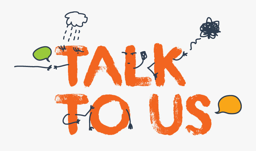 Talk To Us, Transparent Clipart