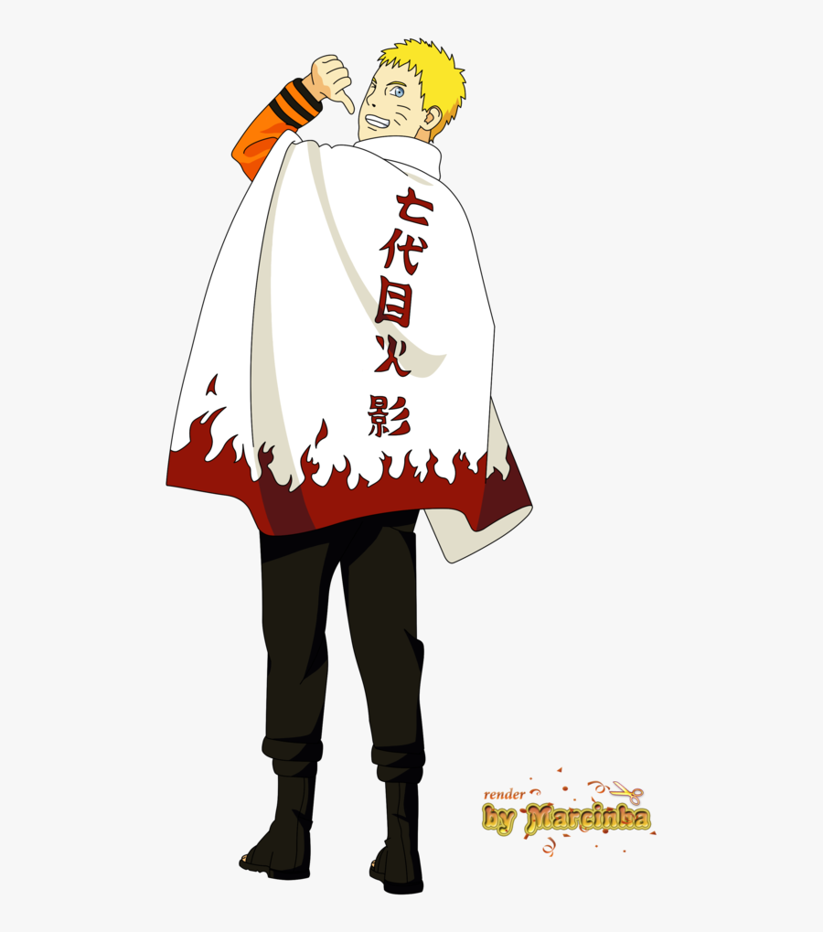 Naruto Clipart Hokage Outfit - Naruto Hokage Png, Transparent Clipart
