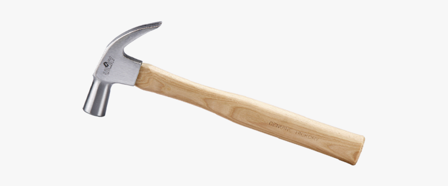 Transparent Hammer Claw - Claw Hammer With High Quality Hickory Handle, Transparent Clipart