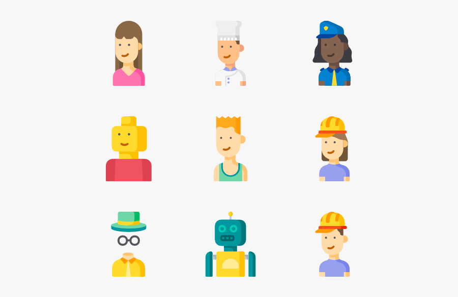 Avatars, Transparent Clipart