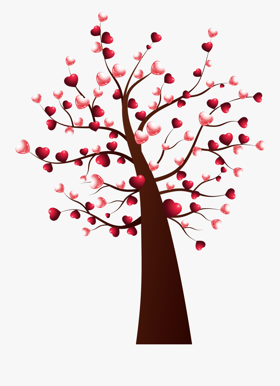 Heart Tree Transparent Clip, Transparent Clipart