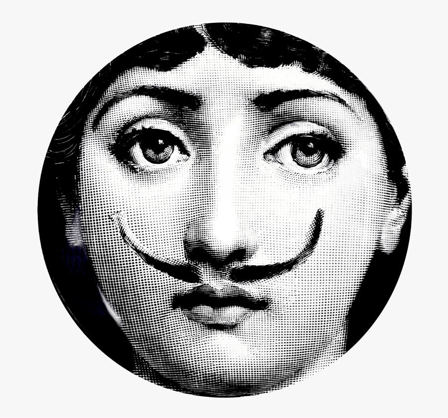 Fornasetti Plate Png, Transparent Clipart