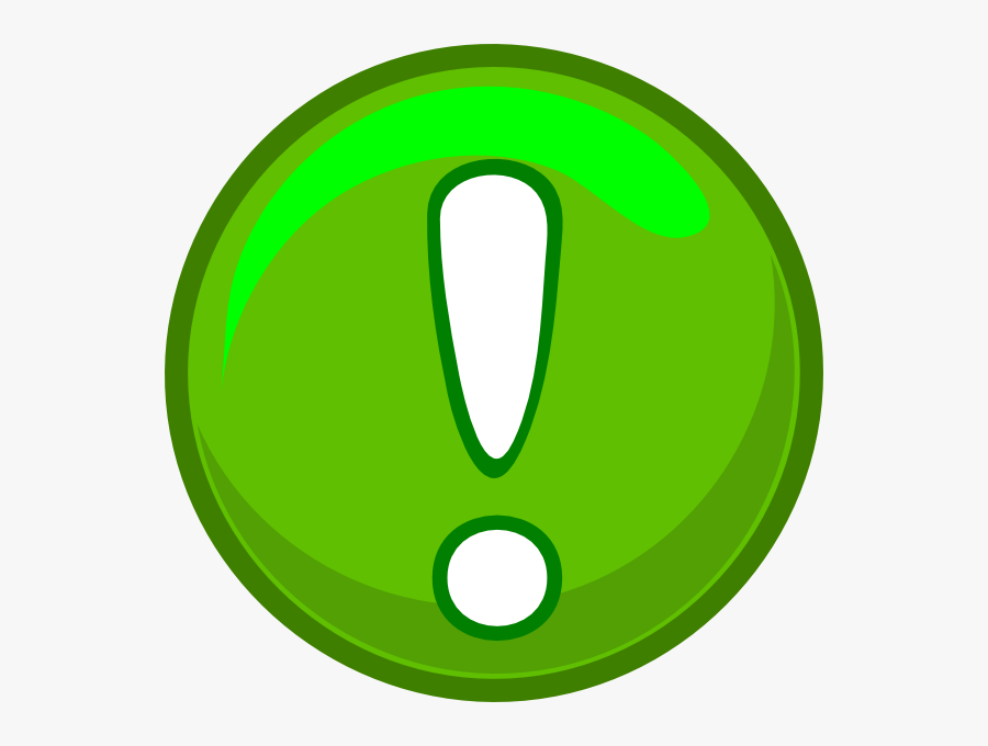 Green Alert Icon Clip Art - Alert Clipart, Transparent Clipart