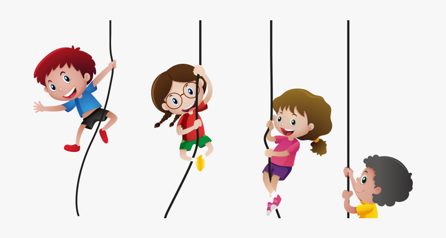 Happy New Year 2018 Kids Funny - Child Climbing Transparent, Transparent Clipart