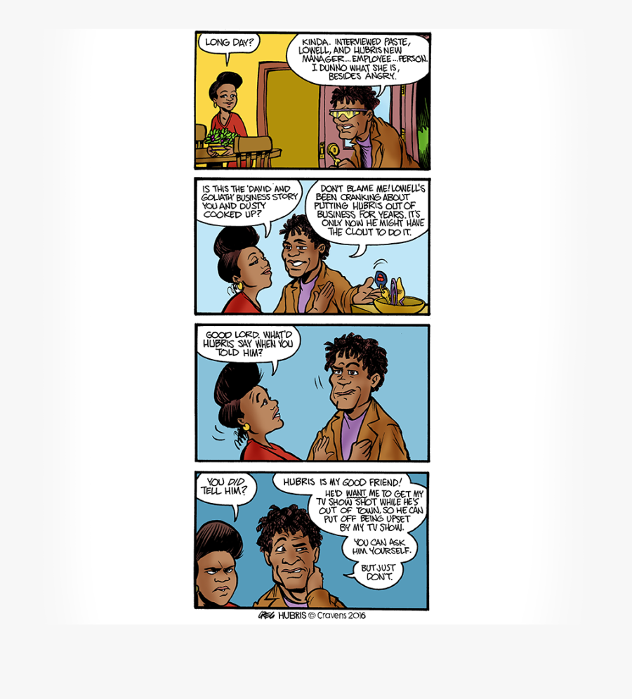 Hubris- What Are Friends For - Comics, Transparent Clipart