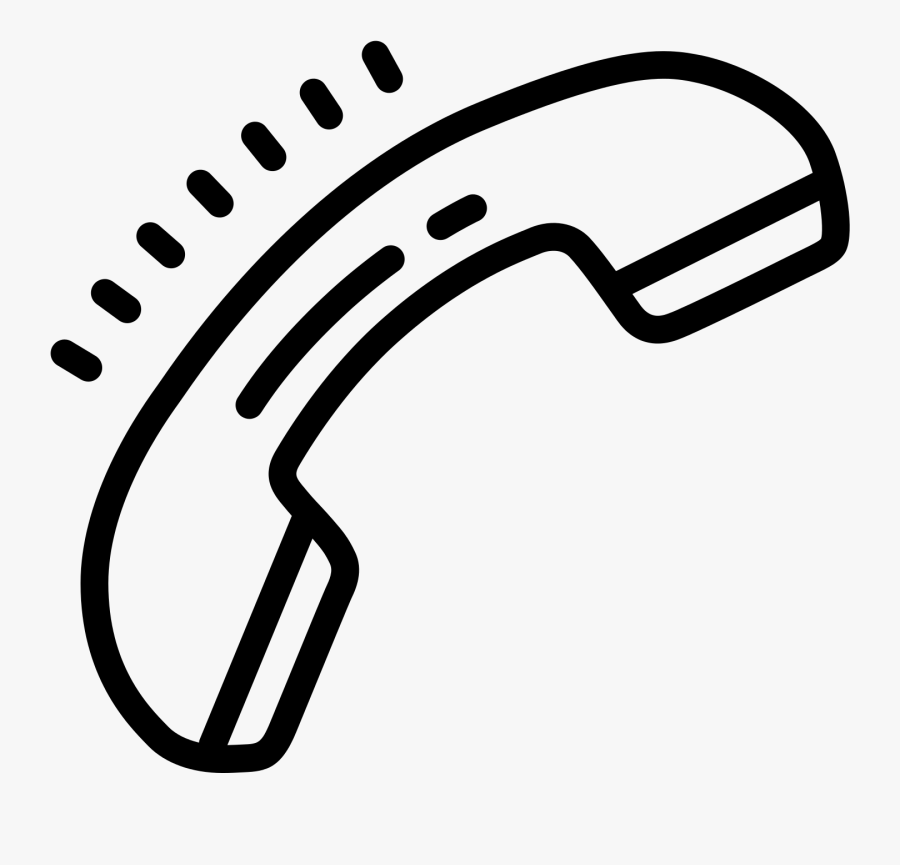 Drawing Phone Cord Clipart , Png Download - Phone With Cord Drawing, Transparent Clipart