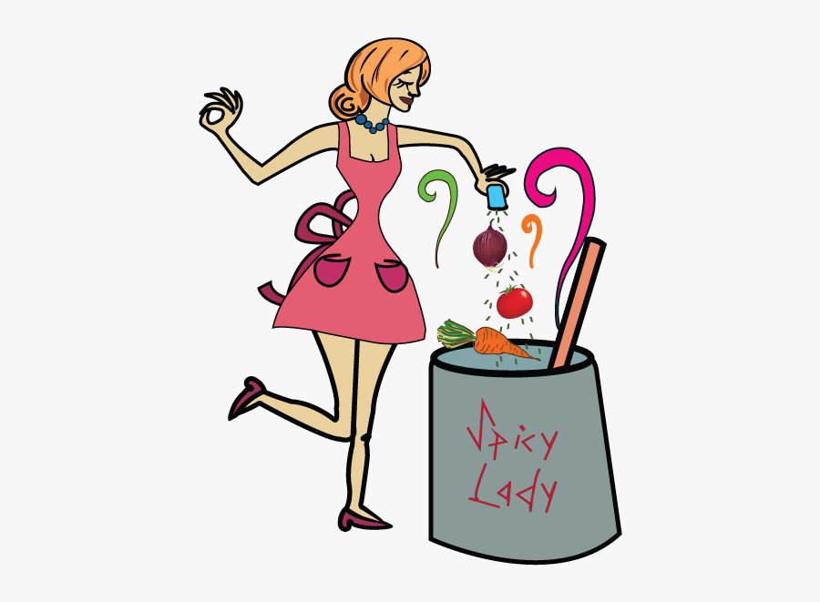 Lady Spices, Transparent Clipart