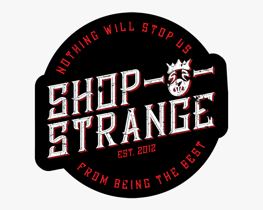 Custom Graphic Design By Shop Strange - Emblem, Transparent Clipart