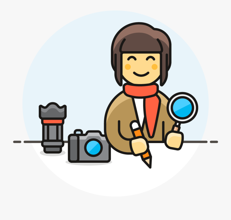 Icon Image Creator Pushsafer Send Push Notifications - Journalist Clipart, Transparent Clipart