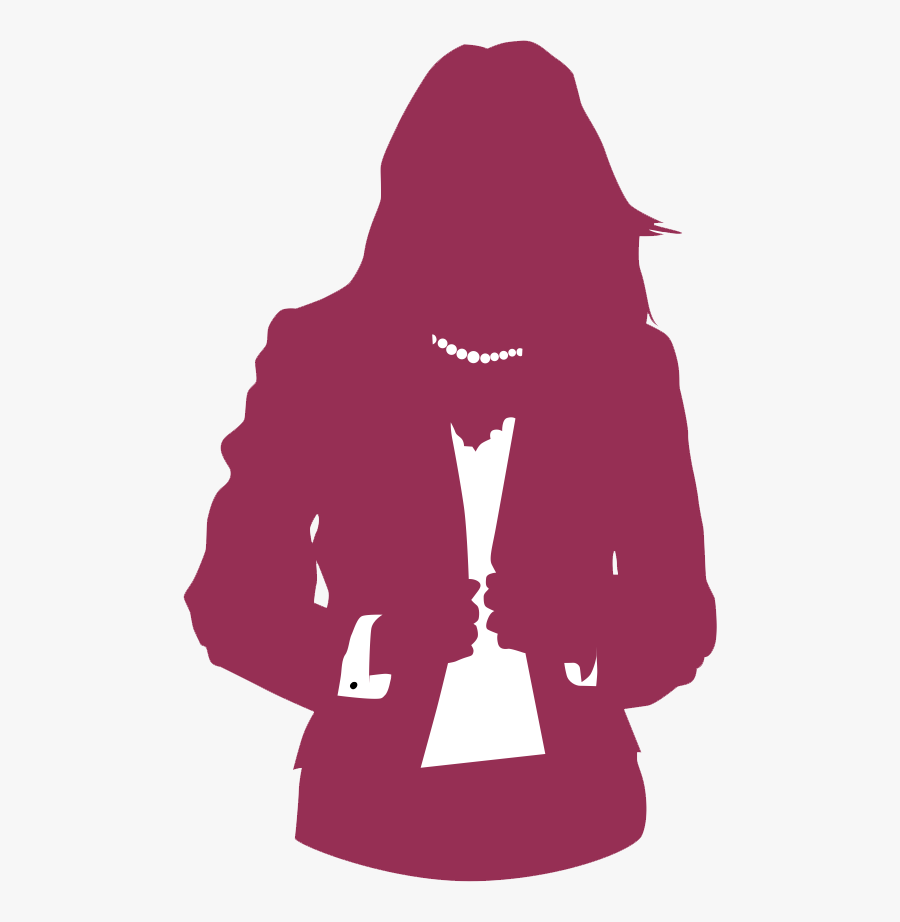 Office Woman Clipart Black And White, Transparent Clipart