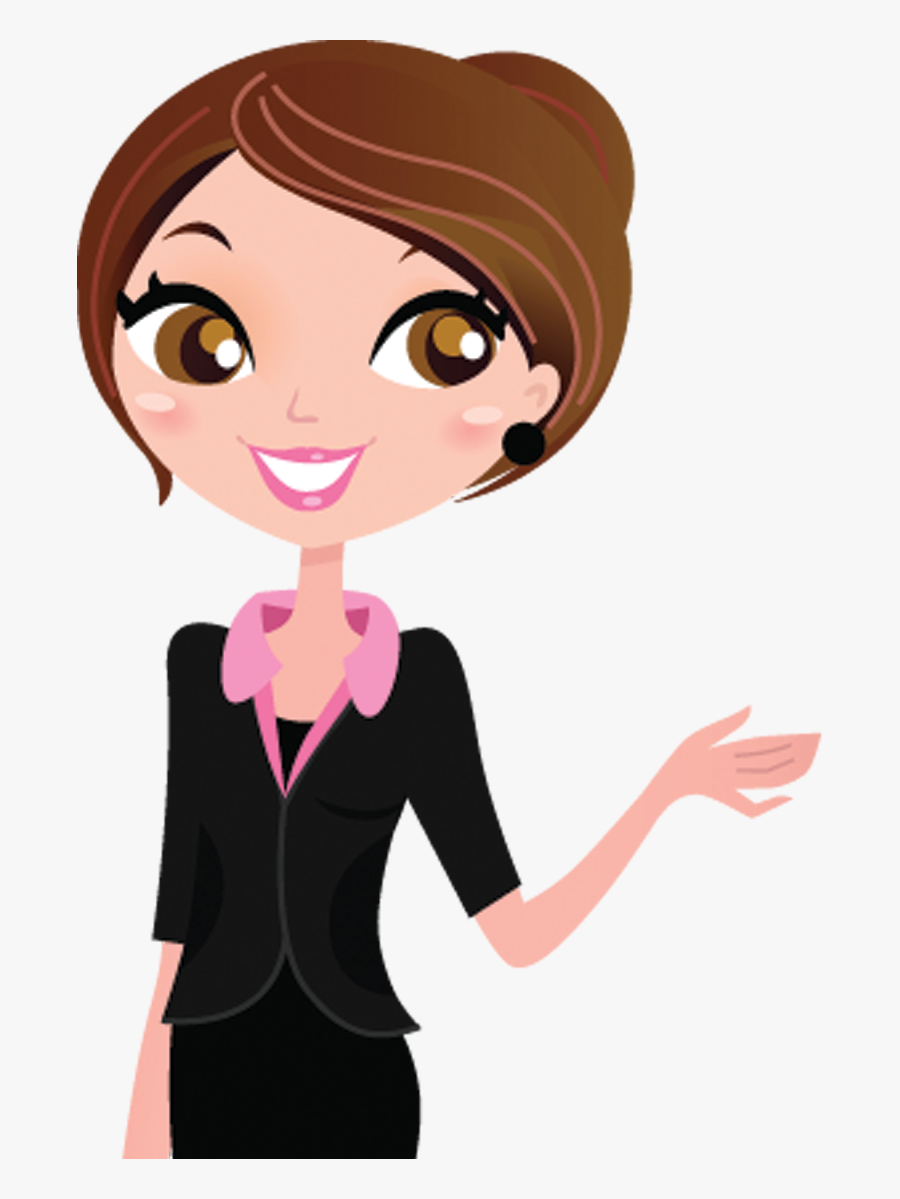 Business Lady Clipart, Transparent Clipart